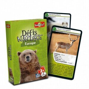 Bioviva Défis Nature- Europe -French Card Game New Sealed Ages 7+